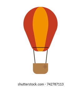 hot air balloon icon image 