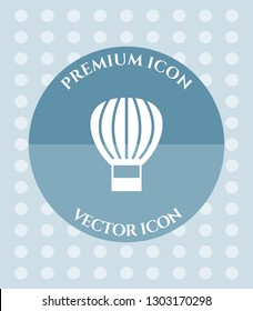 Hot Air Balloon Icon for Web, Applications, Software & Graphic Designs.
