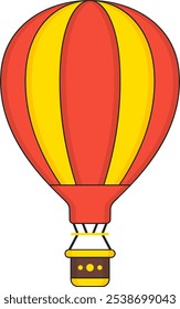 Hot Air Balloon illustration element Design