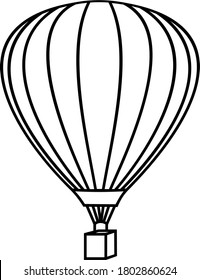 The hot air balloon is one of the first means of air transportation before airplanes exist. Now hot air balloon is one of the sports and fun that is sometimes contested.