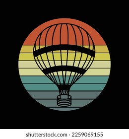 Hot Air Balloon Pilot Gifts Retro Balloon Sky Ride Festival