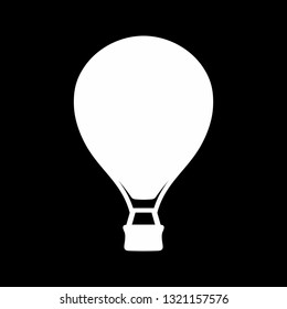 Hot Air balloon quality vector illustration cut