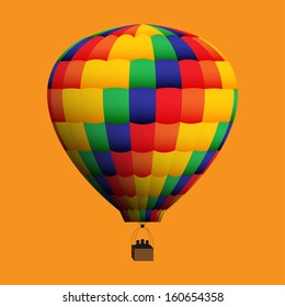 Hot Air Balloon - Set B