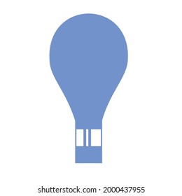 hot air balloon transportation vector design