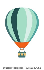 Ilustración de vectores de globos aerostáticos