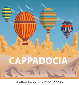 Hot Air Balloons in Cappadocia Turkey