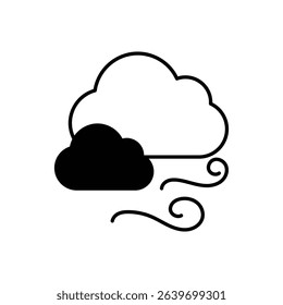 Hot Air Icon vector stock illustration