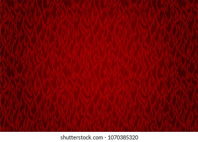 Hot background with beautiful vector red fire pattern