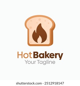 Hot Bakery Logo Design Template. Good for Business, Agency, Community and Organization