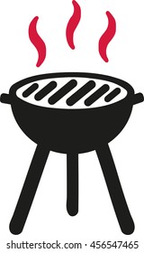 Hot BBQ symbol