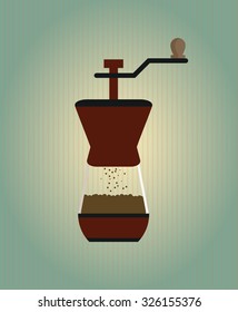 Hot Beverage concept, Coffee time signs and symbols, vector design