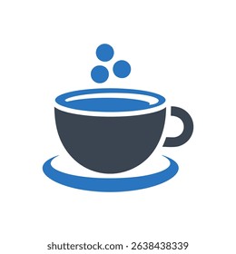 Hot beverage in a cup icon.