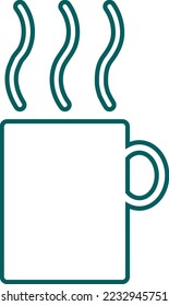Hot beverage mug coffee tea