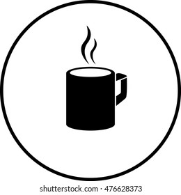 hot beverage mug symbol
