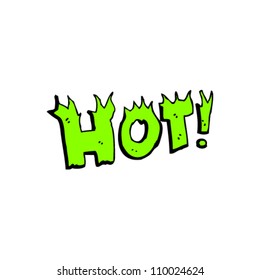 ¡caliente! caricatura