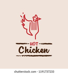 Hot Chicken Logo