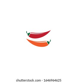 Hot Chili illustration logo vector template
