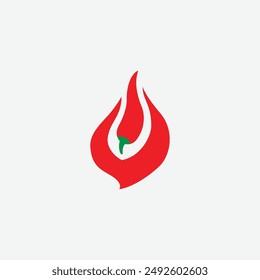Hot chili logo design concepet