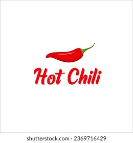 Hot Chili logo design concept vector, Fire Chili logo symbol, Spice food symbol icon.