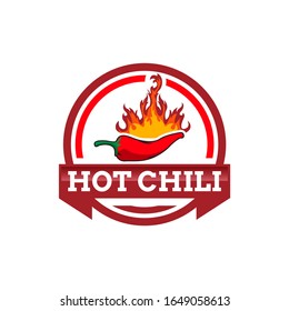 Hot Chili logo designs concept vector, Fire Chili logo symbol, Spice food symbol icon