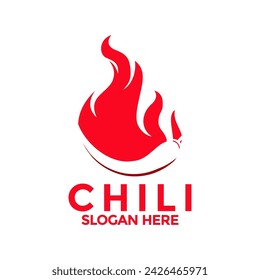 Hot Chili logo designs concept vector, Spicy Pepper logo designs template