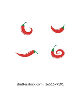 Hot Chili logo vector ilustration template