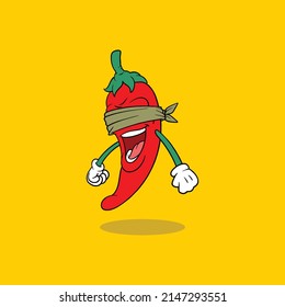 hot chili mascot for commercial use