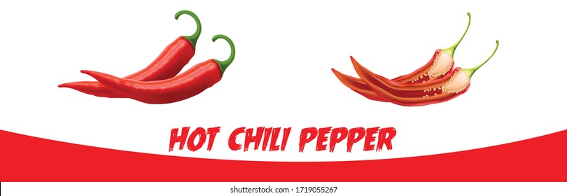 hot chili pepper, Chili pepper isolated on a white background. One chili hot pepper. red hot peppers isolated, Chili  vector icon Flat vector red pepper icon 