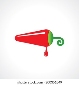Hot chili pepper vector 