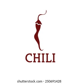 hot chili pepper vector design template