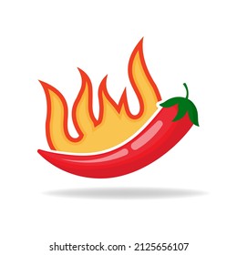  hot chili pepper. Vector emblems of jalapenos or chili peppers. Chili peppers.
