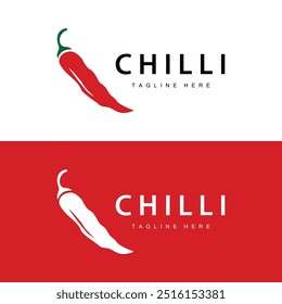 Hot Chili Peppers Logo Farm Garden Design simples ilustração símbolo modelo