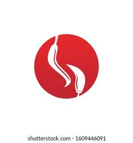 Hot Chili Peppers logo vector illustration
