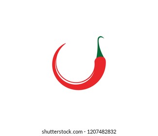 Hot Chili vector icon illustration design