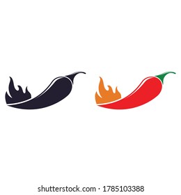 Hot Chili Vector Icon Illustration Design Stock Vector (Royalty Free ...