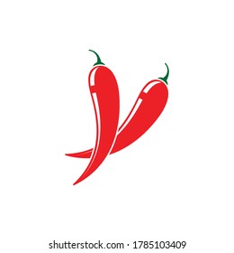 Hot Chili vector icon illustration design