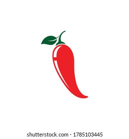 Diseño de ilustraciones de iconos vectoriales de Hot Chili