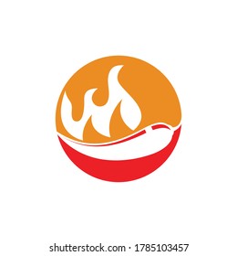 Hot Chili vector icon illustration design