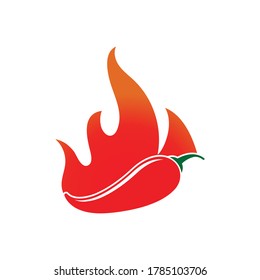 Hot Chili vector icon illustration design