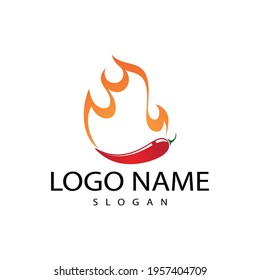 Hot Chili vector icon illustration design