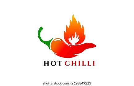 Hot Chilli Custom Design Logo For Restaurants And Cafe