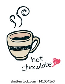 Hot chocolate doodle