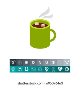 Hot Chocolate in Mug Icon