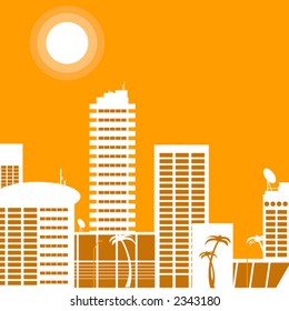 Hot city