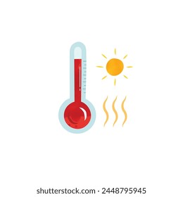 Hot Clipart Weather, Thermometer Icon