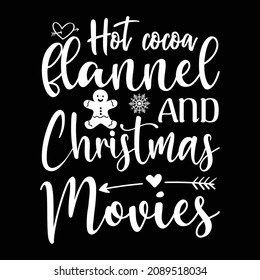 Hot cocoa flannel and Christmas movies, Merry Christmas print template, Christmas cookies and arrow in heart 