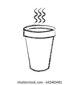 hot coffe cup