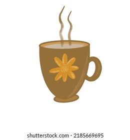 Hot Coffe in a Cute Cup