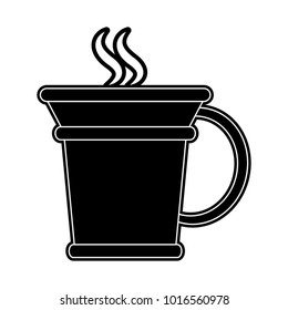 Hot coffee cup