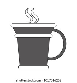 Hot coffee cup